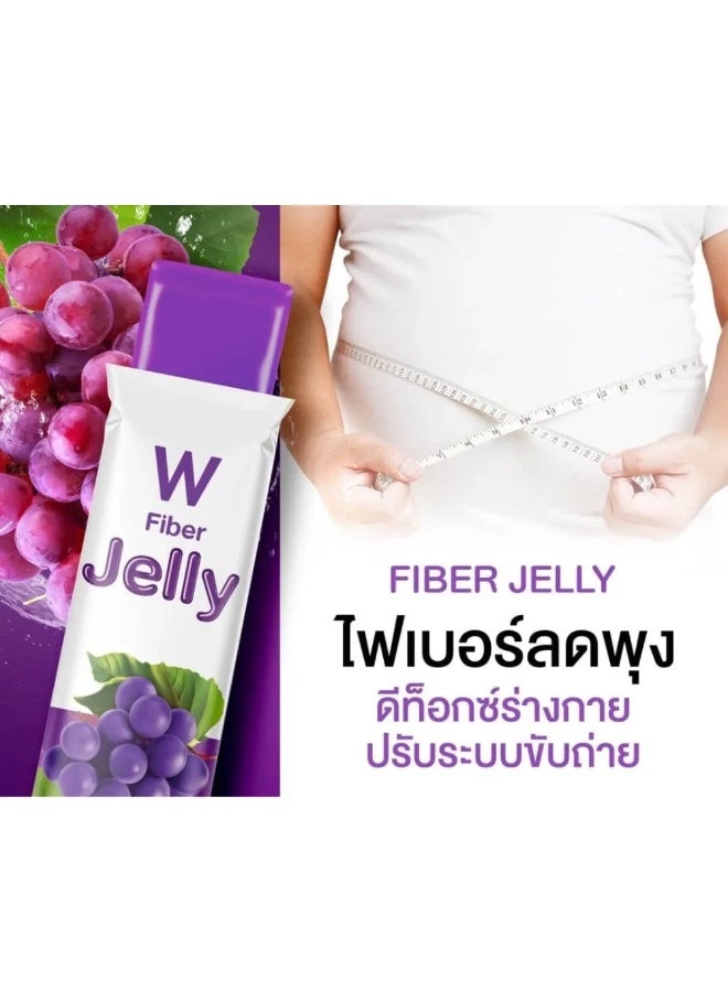 Wink White Fiber Jelly Sachets | Sugar-Free Fiber Jelly Supplement | Berry Taste | Portable Jelly Sticks | Pack of 7 - Image 3